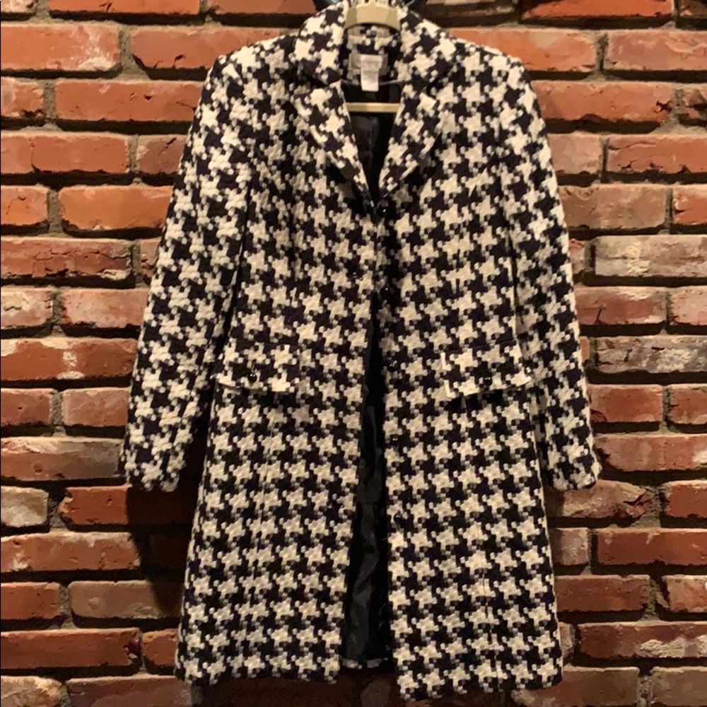 houndstooth Trenchcoat